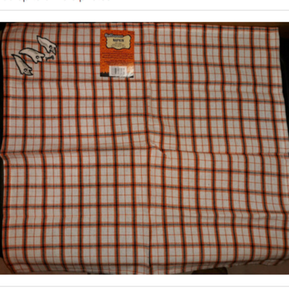 3 New Halloween 20 X 20 Cotton Napkins - Picture 3 of 4